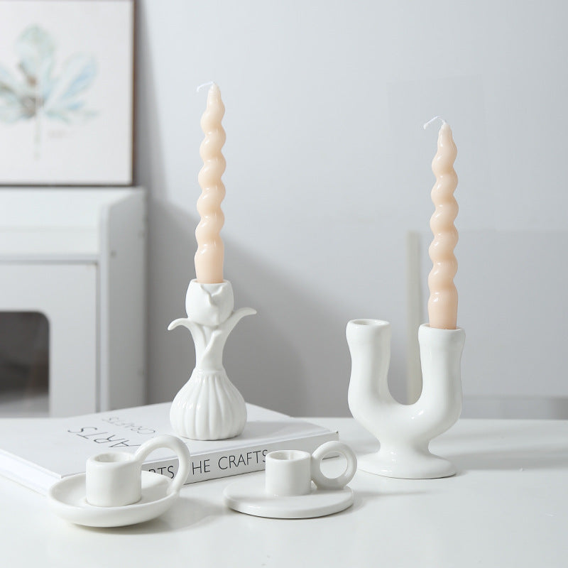 Decorative Flower Candle Holder Kalsten
