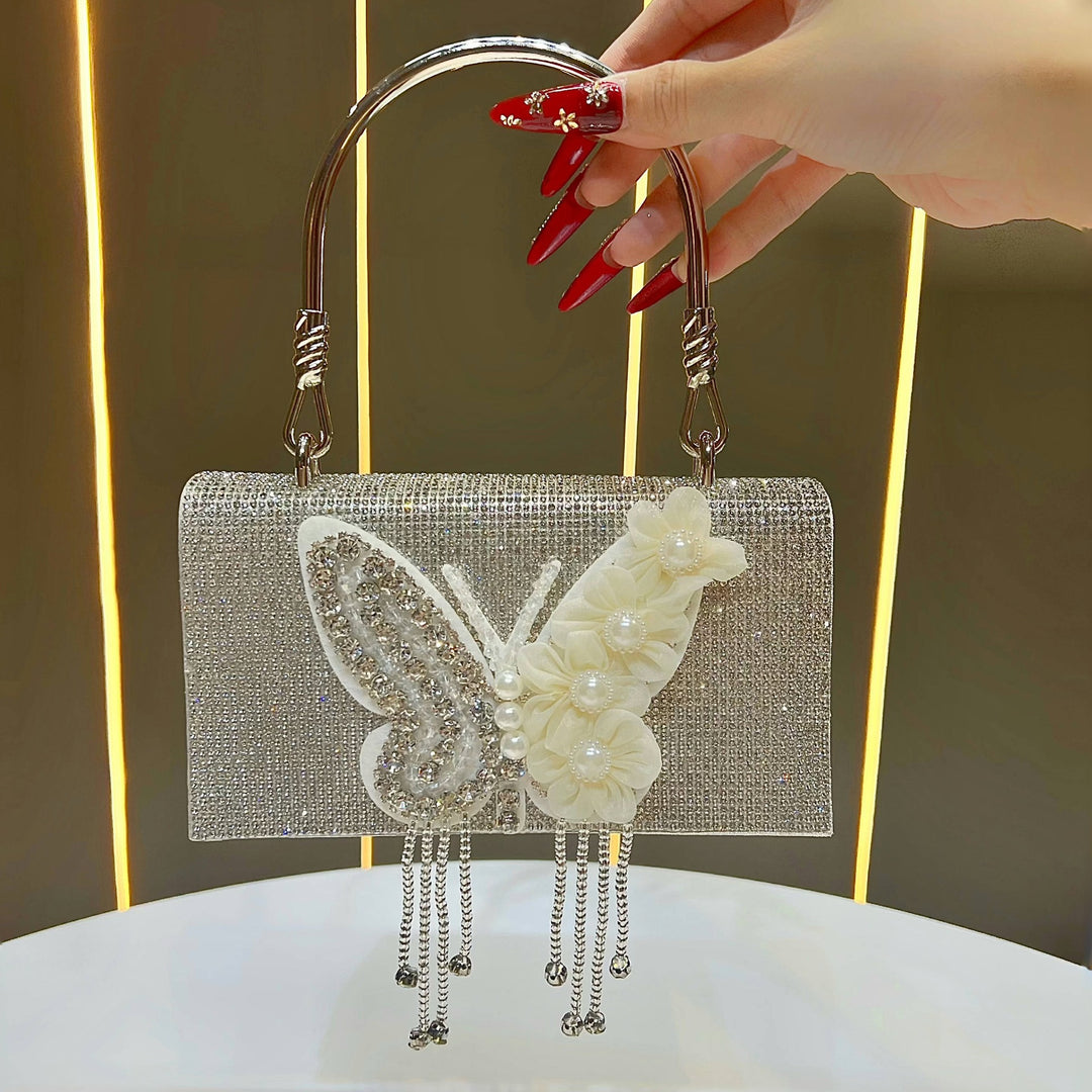 Decorative Butterfly Clutch