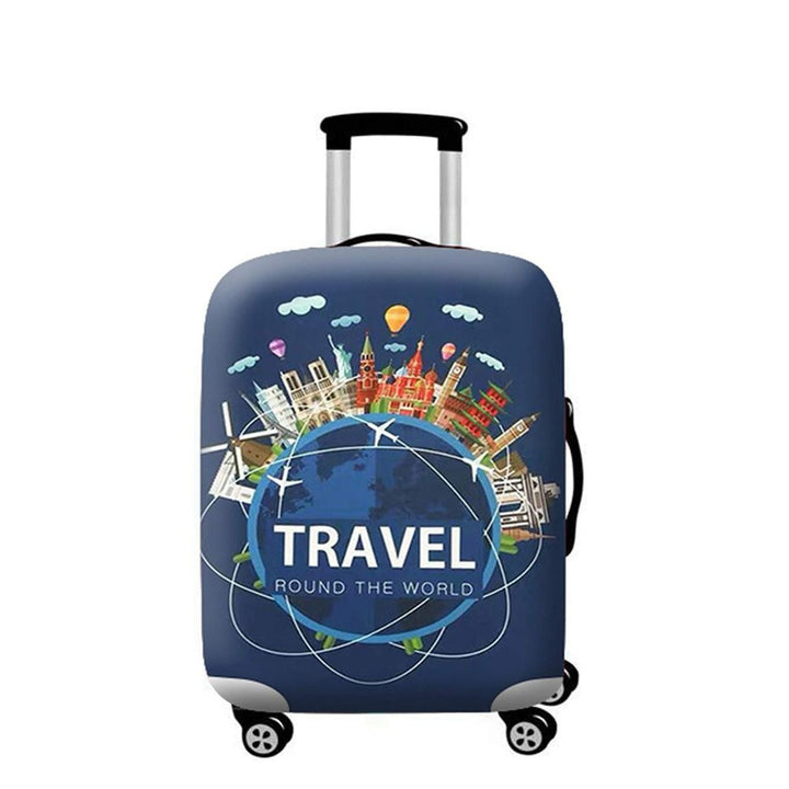 Women hard shell suitcase with stylish flamingo design Kalsten
