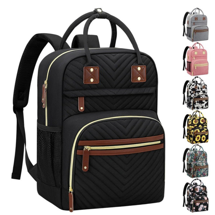 Multifunctional backpack with padded laptop compartment and organizer Kalsten