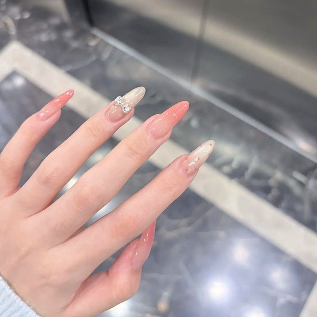 Elegant Stiletto Press-On Nail Art