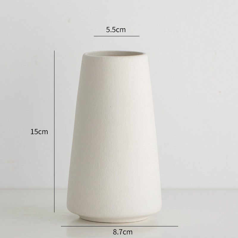 Minimalist Matte Ceramic Flower Vase Kalsten