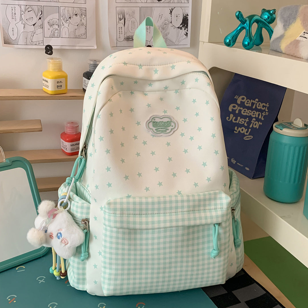 Stylish Star-Print Backpack Kalsten
