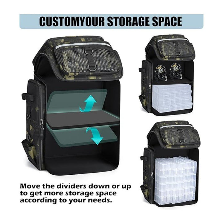Multi-Functional Fishing Gear Backpack Kalsten