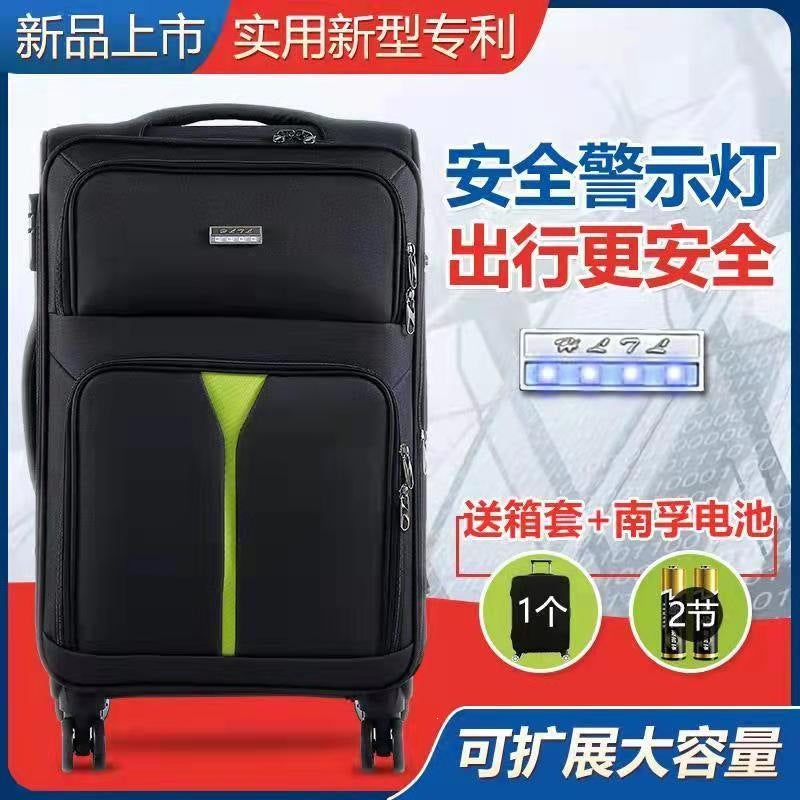 Hard-Shell Trolley With Integrated Security System And Expandable Storage Kalsten