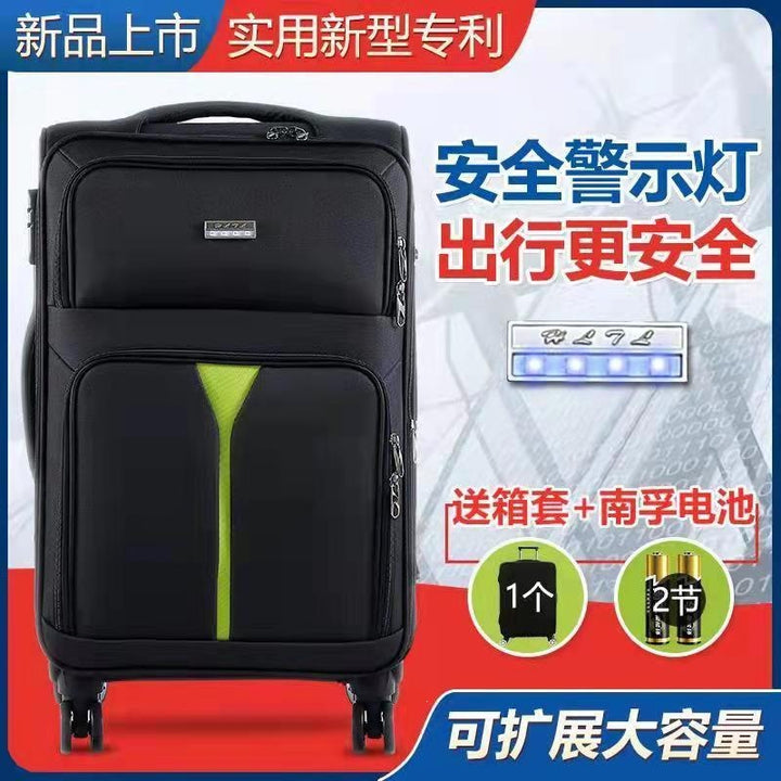 Hard-Shell Trolley With Integrated Security System And Expandable Storage Kalsten