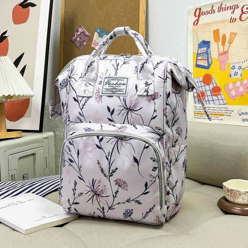 Stylish Floral Print Backpack Kalsten