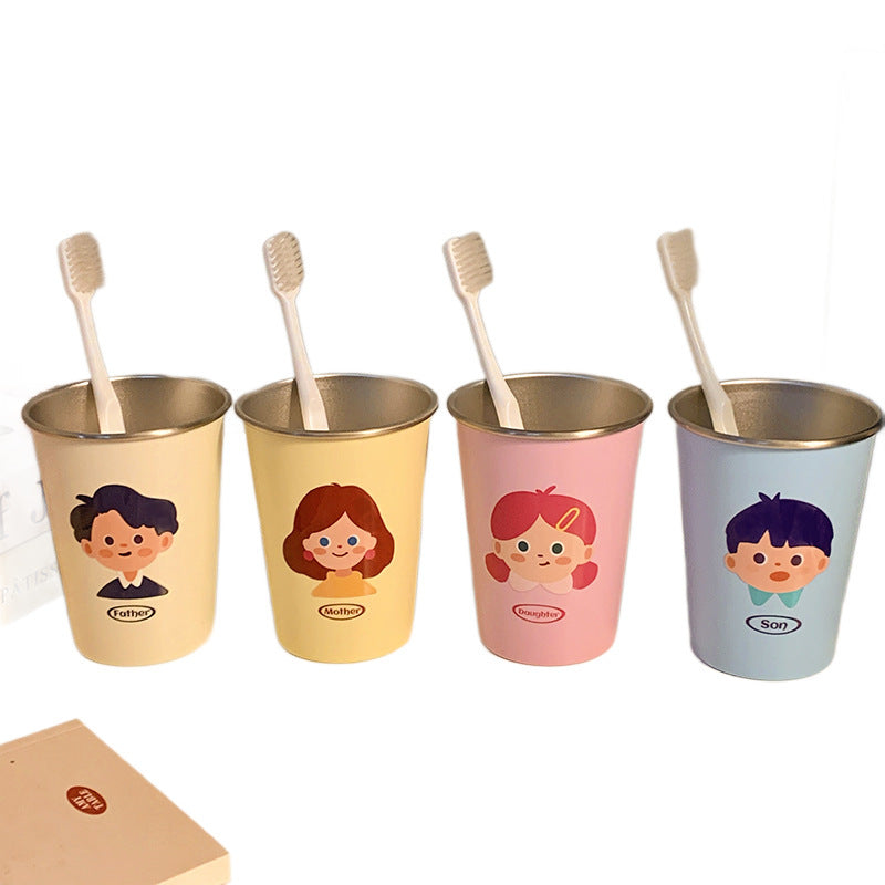 Funny toothbrush holder with cheerful character design Kalsten