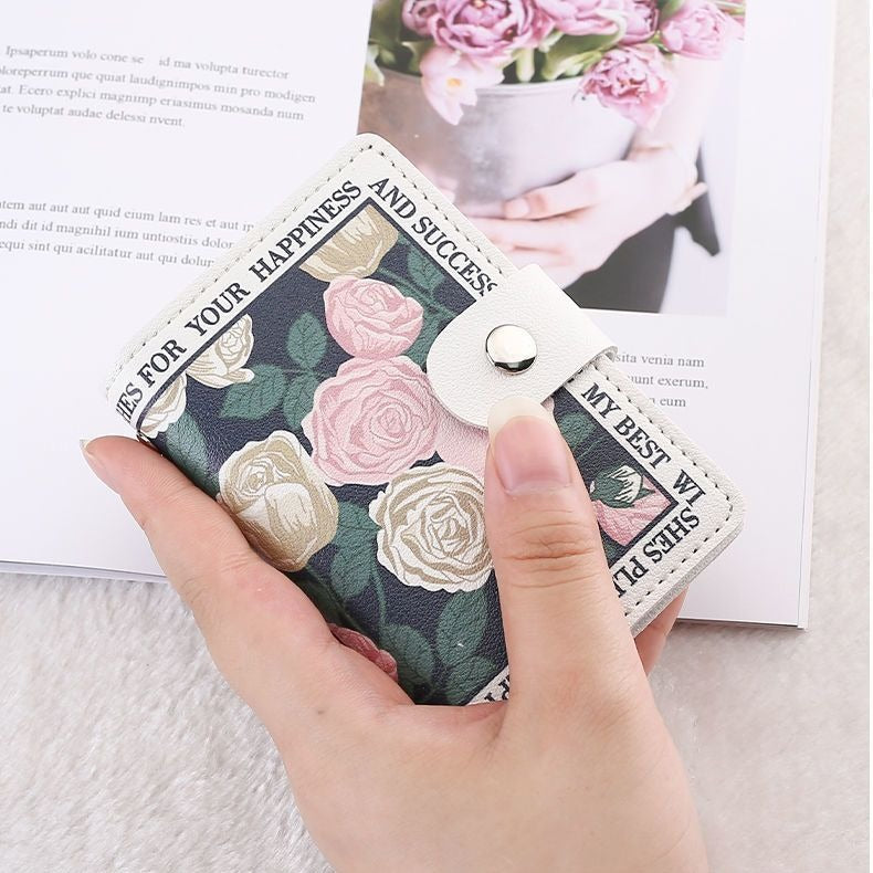 Stylish Floral Print Wallet Kalsten