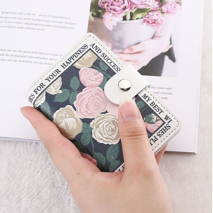Stylish Floral Print Wallet Kalsten