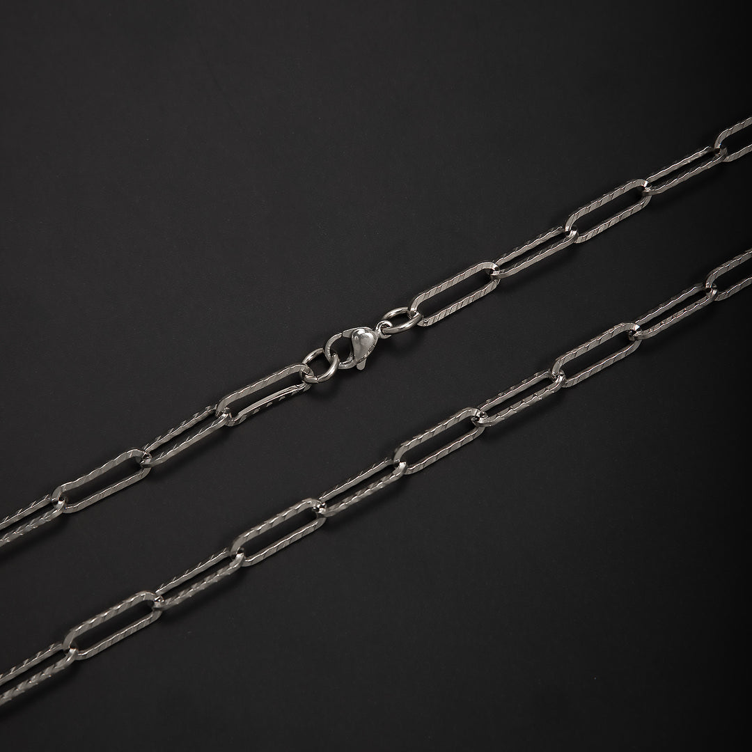 Elegant Open Link Chain Necklace Kalsten