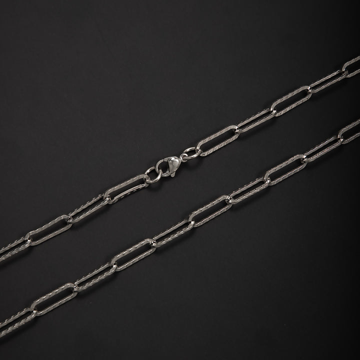 Elegant Open Link Chain Necklace Kalsten