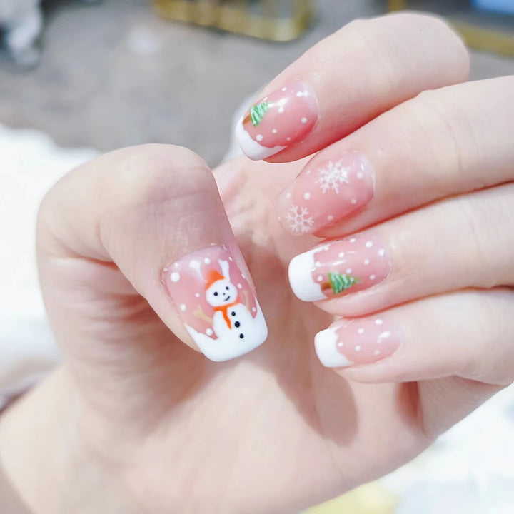 Festive Winter Nail Art Set