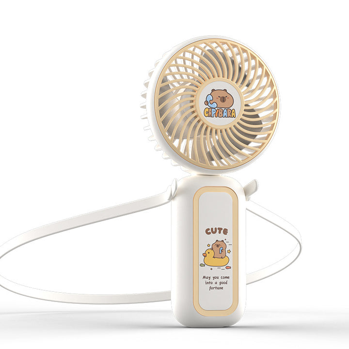 Women's Portable Neck Fan with Cute Animal Design Kalsten