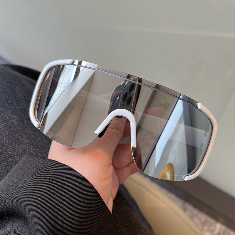 Women's sporty visor-like sunglasses Kalsten