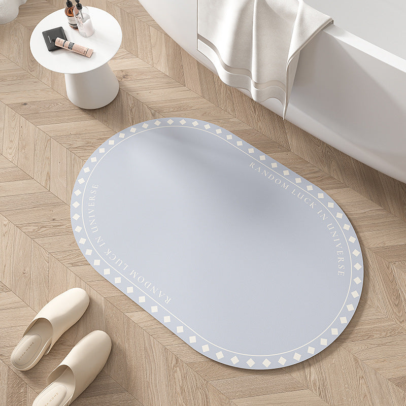Inspirational Quote Bath Mat Kalsten