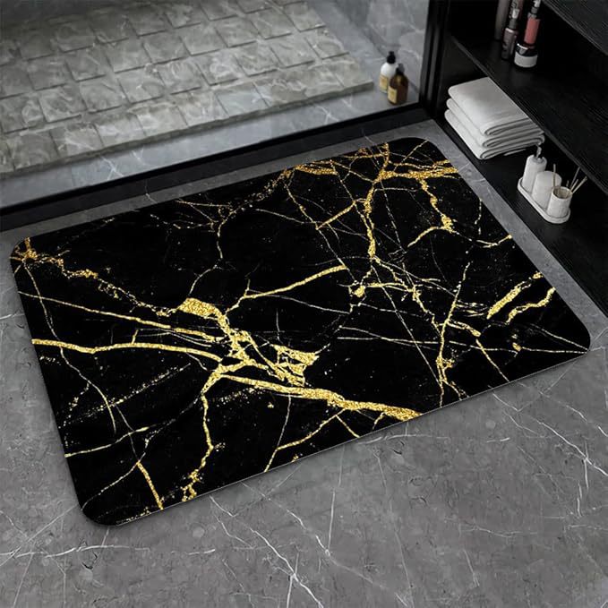 Stylish Water-Resistant Bath Mat Kalsten