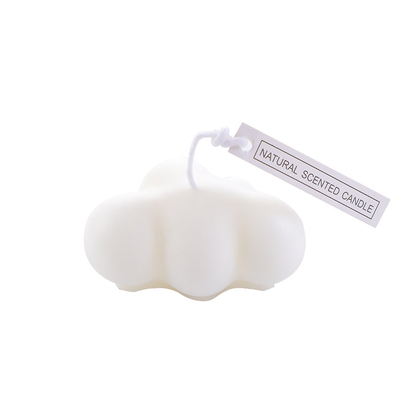 Sculptural Cloud-Form Natural Soy Scented Pendant Candle