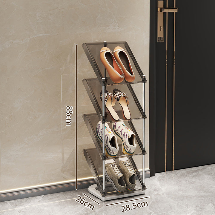 Shoe rack with transparent design Kalsten