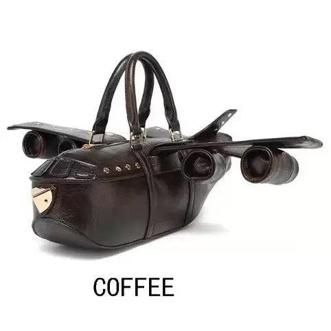 Airplane-Inspired Handbag