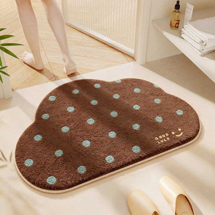 Cute Cat-Themed Bathroom Rug