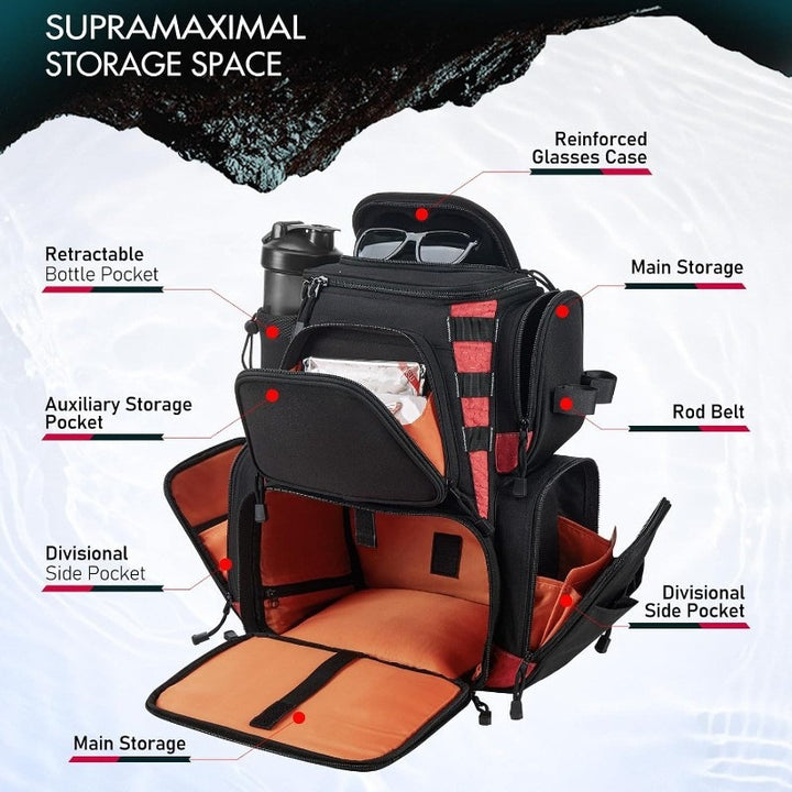 Multi-Functional Fishing Backpack Kalsten