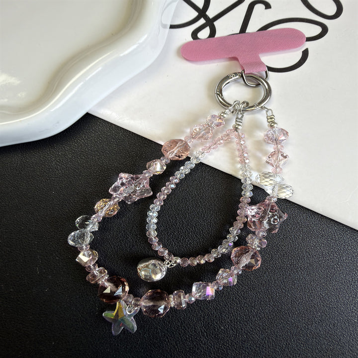 Elegant Beaded Charm Keychain Kalsten 1790135855