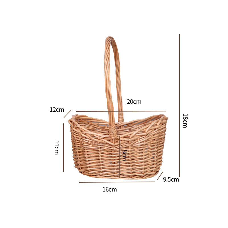 Natural Woven Handcrafted Storage Basket Kalsten