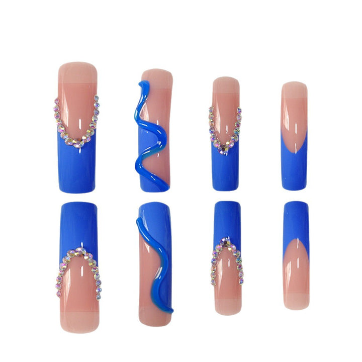 Sculpted Acrylic Nail Design Kalsten