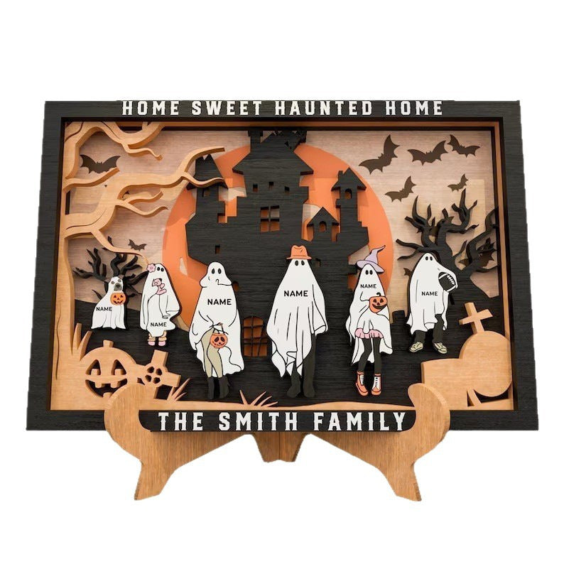 Personalized Halloween Shadow Box