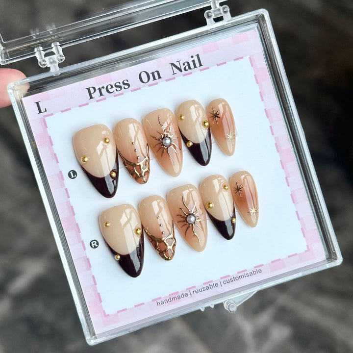 Artistic Reusable Press-On Nail Set