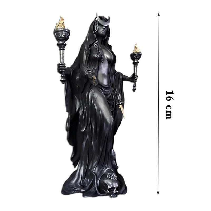 Decorative Witch-Themed Cauldron Lamp Kalsten