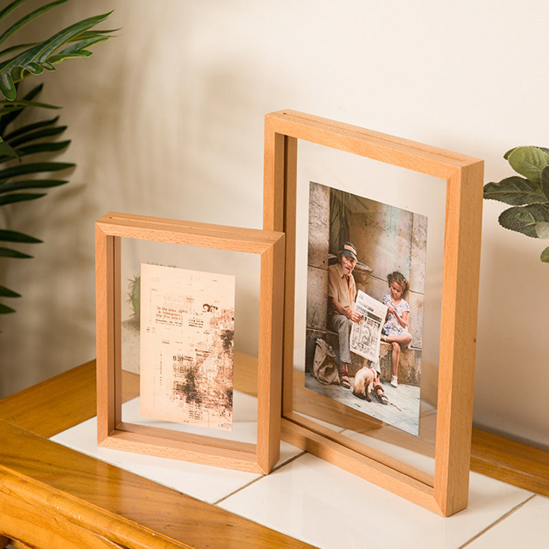 Modern Minimalist Wooden Photo Frame