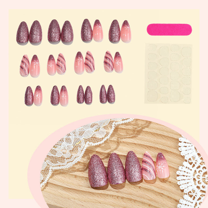 Creative Nail Art Set with Glitter and Ornament Decorations Kalsten