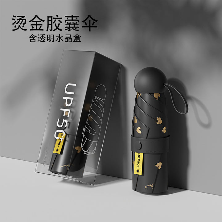 Ladies UV Protection Folding Umbrella with Innovative Design Kalsten