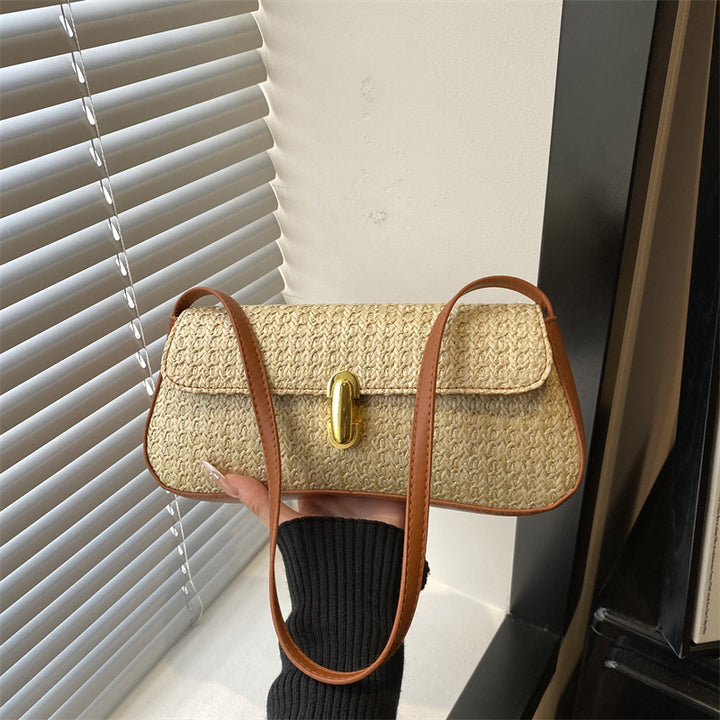 Textured Handheld Satchel