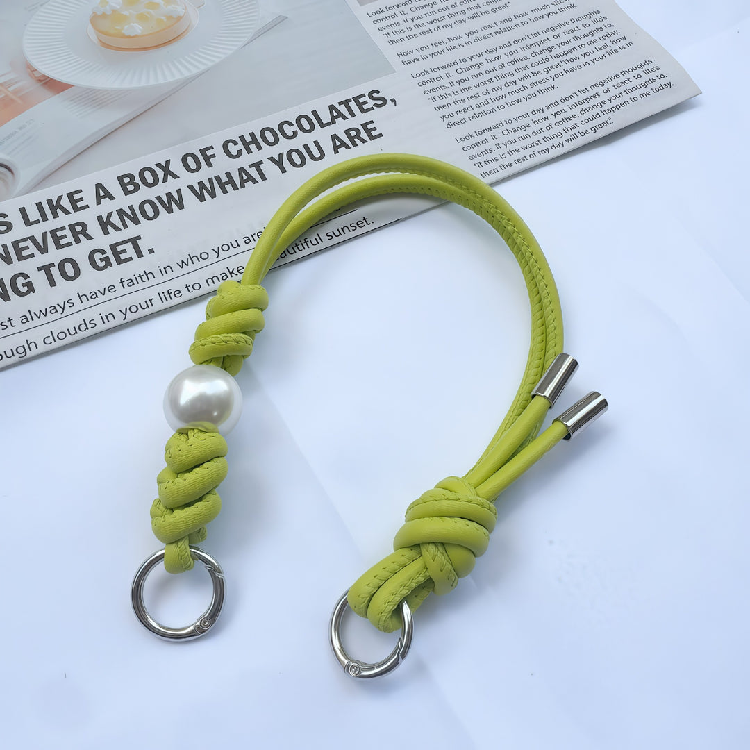 Elegant Braided Keyring Strap Kalsten