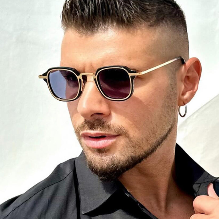 Women's square sunglasses with unique design and UV protection Kalsten