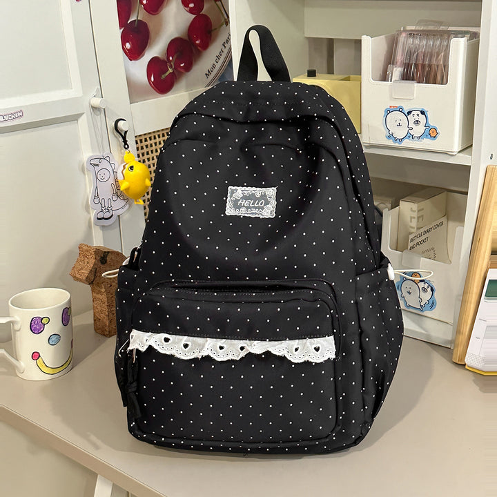 Adorable Polka Dot Backpack Kalsten