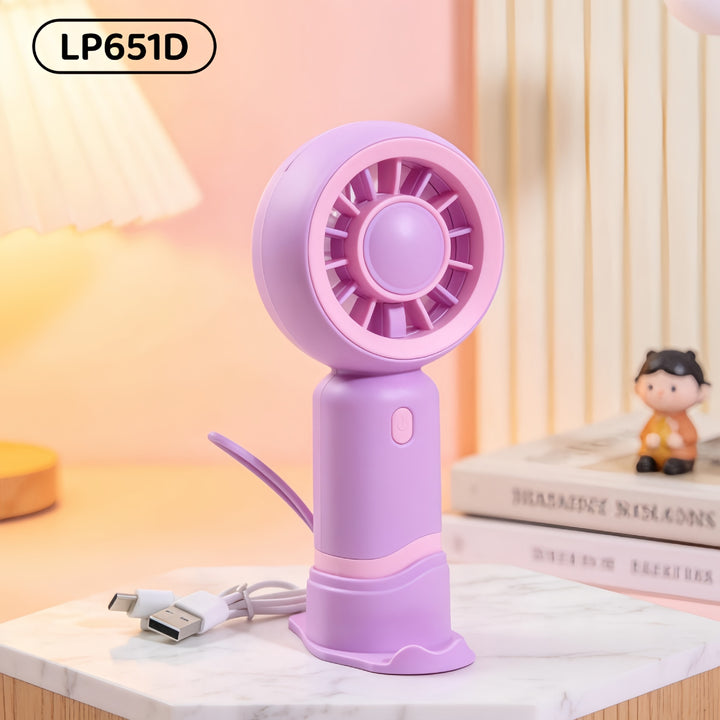 Women Portable USB Hand Fan with Cute Designs Kalsten