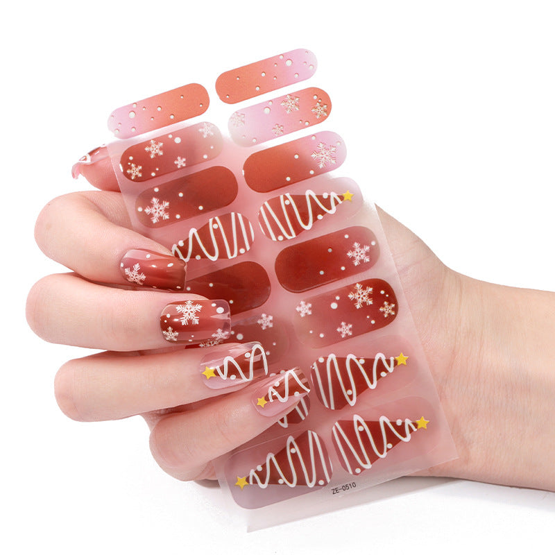 Festive Nail Art Stickers