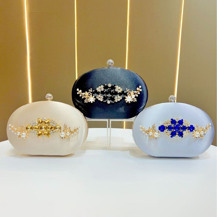 Decorative Embellished Clutch