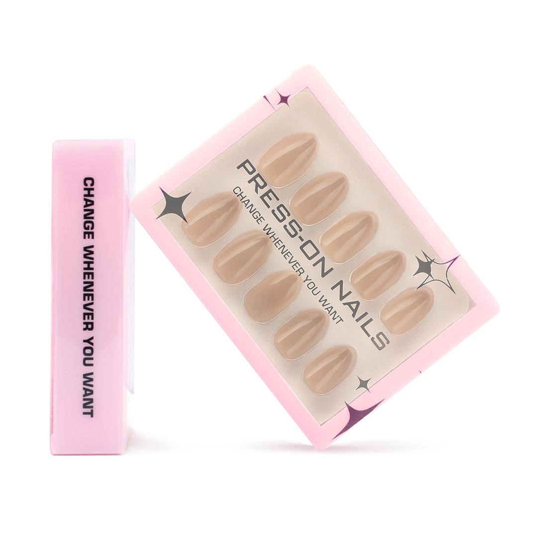 Artificial press-on nails in elegant oval design Kalsten