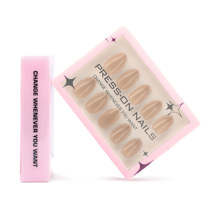 Artificial press-on nails in elegant oval design Kalsten