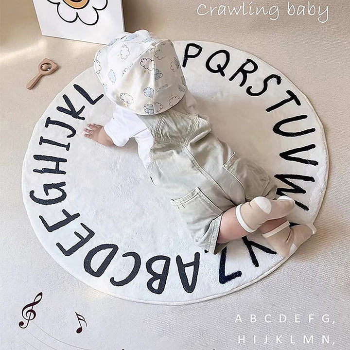 Round Plush Play Mat Kalsten