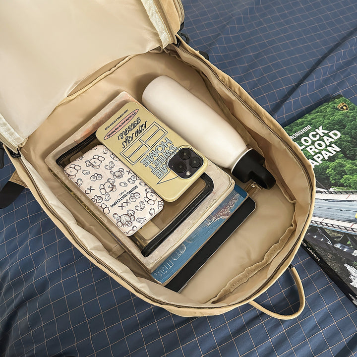 City backpack with versatile compartments and breathable carrying system Kalsten