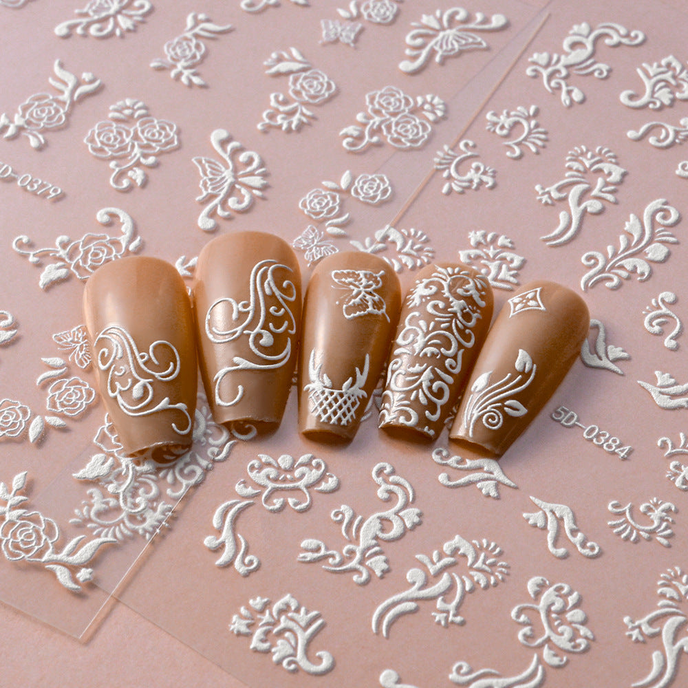 Elegant Nail Art Stamping Plate