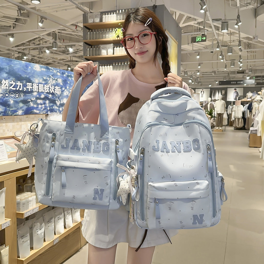 Stylish Non-Transparent Fabric Backpack Kalsten