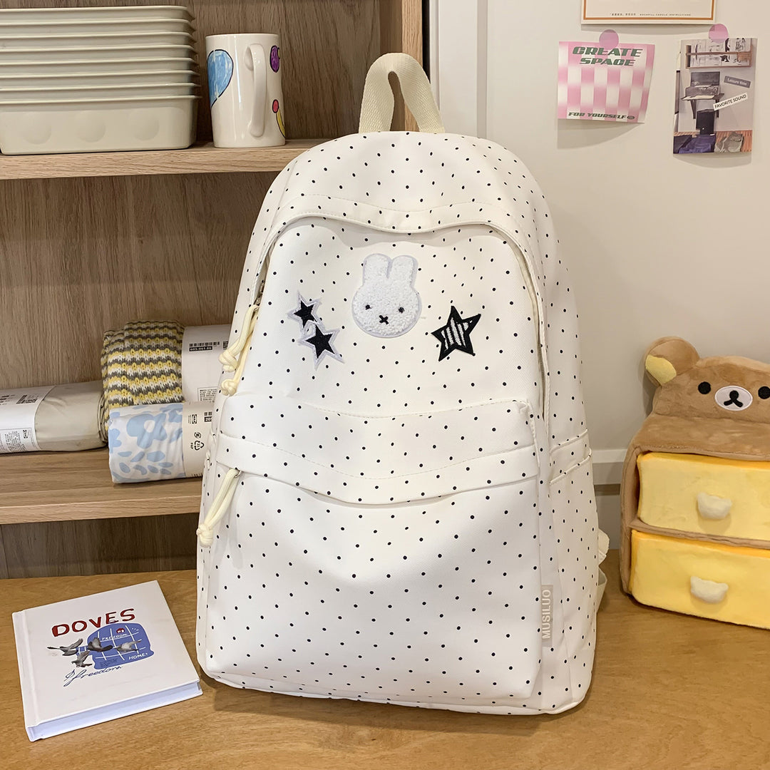 Playful Bunny and Star-Themed Backpack Kalsten