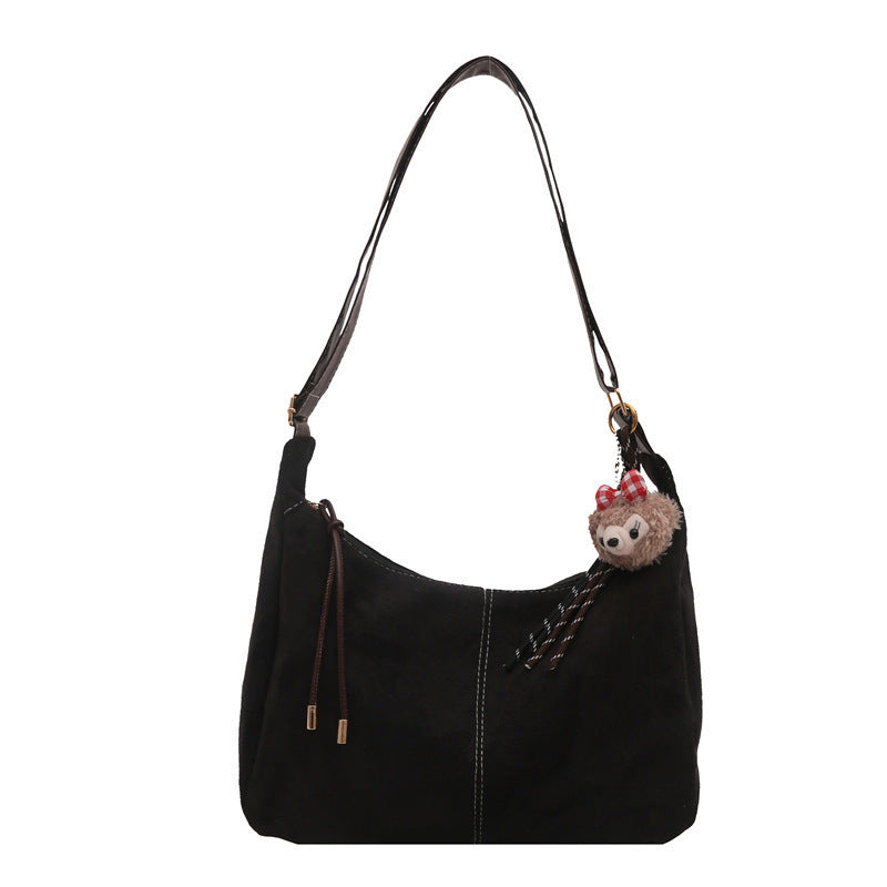 Soft Suede Hobo Handbag Kalsten